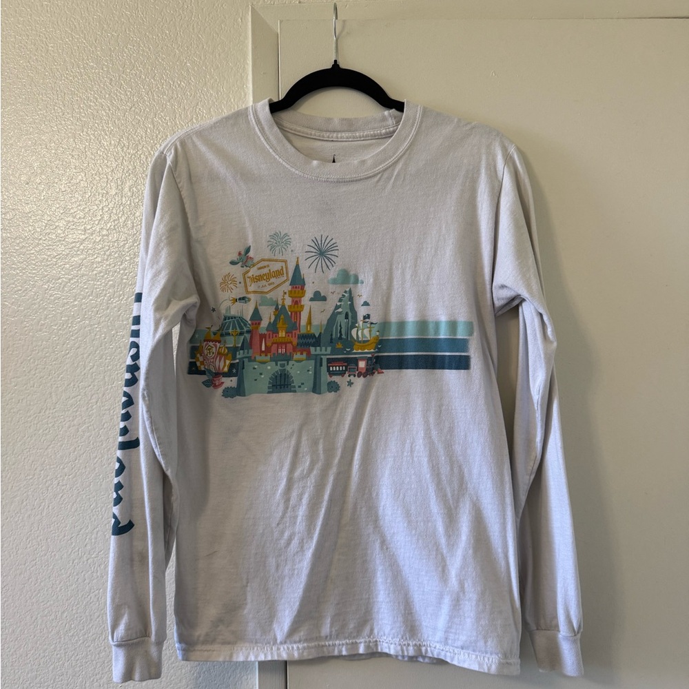 Disney Parks White Long Sleeve Shirt